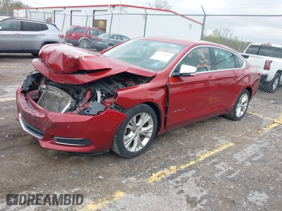 2015 Chevrolet Impala LT with VIN 2G1125S34F9294626, listed as a IAAI auction lot 42074805 with 160,201 mi miles and . Bid and sale history available at DreamBid. Image 2.