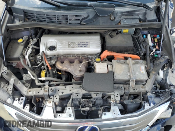 2010 Lexus HS 250h with VIN JTHBB1BA2A2035190, listed as a Copart auction lot 54353255 with 180,017 mi miles and Salvage Title. Bid and sale history available at DreamBid. Image 11.