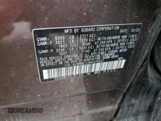 2021 Subaru Ascent Premium with VIN 4S4WMAFDXM3420637, listed as a Copart auction lot 52004385 with 66,517 mi miles and Salvage Title. Bid and sale history available at carsss.com. Image 13.