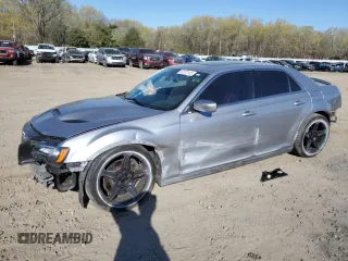 2013 Chrysler 300 with VIN 2C3CCABT6DH698508, listed as a Copart auction lot 50570145 with 120,533 mi miles and Salvage Title. Bid and sale history available at carsss.com. Image 1.