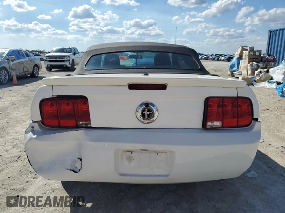 2009 Ford Mustang with VIN 1ZVHT84NX95100750, listed as a Copart auction lot 47085805 with Not provided miles and Clean title. Bid and sale history available at DreamBid. Image 6.
