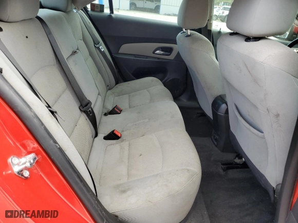 2015 Chevrolet Cruze LT with VIN 1G1PC5SB5F7298670, listed as a Copart auction lot 51133535 with 142,189 mi miles and Salvage Title. Bid and sale history available at carsss.com. Image 11.