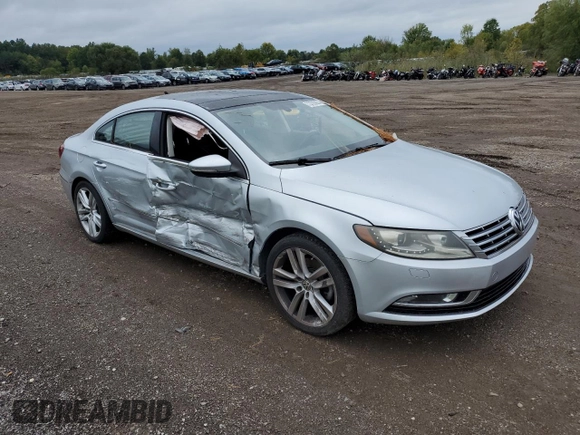 2013 Volkswagen CC Lux with VIN WVWRP7AN3DE510860, listed as a Copart auction lot 73720834 with 54,166 mi miles and Salvage Title. Bid and sale history available at carsss.com. Image 4.
