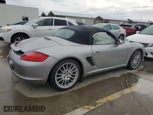 2008 Porsche Boxster S с VIN WP0CB29858U731331, выставлен на аукционе Copart как лот 74499374 с пробегом Не указан миль и Списание • Salvage title. История ставок и продаж доступна на DreamBid. Изображение 3.