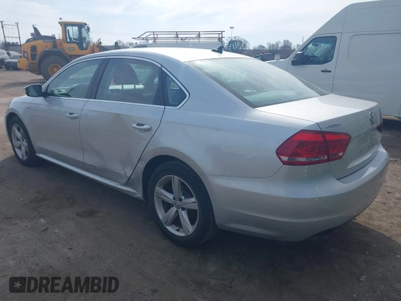 2015 Volkswagen Passat S with VIN 1VWAS7A33FC112747, listed as a IAAI auction lot 41808988 with 170,381 mi miles and . Bid and sale history available at DreamBid. Image 3.
