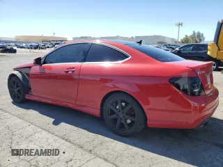 2013 Mercedes-Benz C 250 with VIN WDDGJ4HB1DG037795, listed as a Copart auction lot 49511715 with 116,300 mi miles and Salvage Title. Bid and sale history available at DreamBid. Image 2.