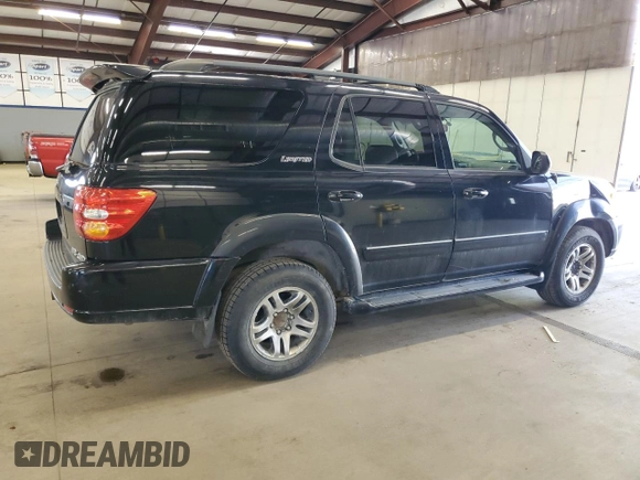 2003 Toyota Sequoia Limited with VIN 5TDBT48A93S188748, listed as a Copart auction lot 55455425 with 272,135 mi miles and Clean Title. Bid and sale history available at DreamBid. Image 3.