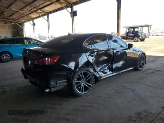 2011 Lexus IS 350 with VIN JTHBE5C29B5027271, listed as a Copart auction lot 46533325 with 163,037 mi miles and Salvage Title. Bid and sale history available at carsss.com. Image 3.