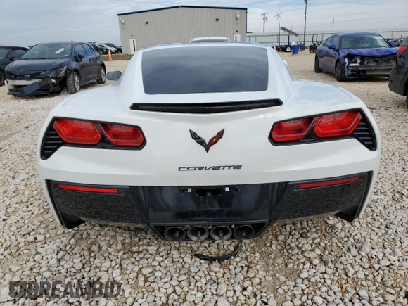 2018 Chevrolet Corvette 2LT with VIN 1G1YD2D70J5101448, listed as a Copart auction lot 43195995 with 34,473 mi miles and Salvage Title. Bid and sale history available at DreamBid. Image 6.