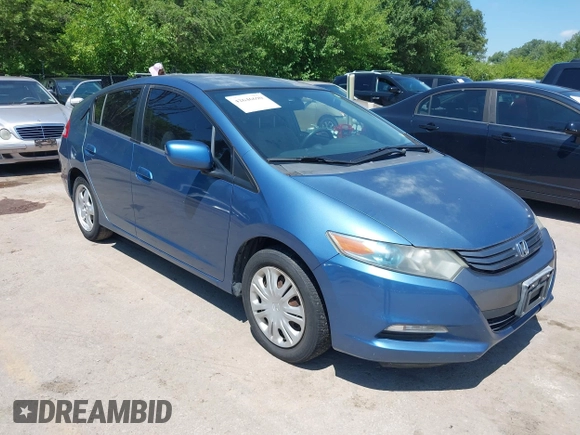 2010 Honda Insight LX with VIN JHMZE2H56AS013649, listed as a IAAI auction lot 42646690 with 5,593 mi miles and . Bid and sale history available at DreamBid. Image 1.