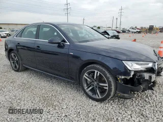 2017 Audi A4 Premium Plus with VIN WAUENAF40HN070469, listed as a Copart auction lot 61042625 with 63,087 mi miles and Salvage title. Bid and sale history available at DreamBid. Image 4.