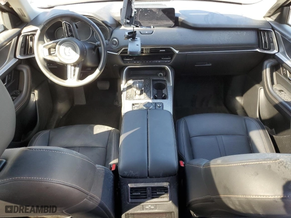 2024 Mazda CX-90 3.3 Turbo Premium with VIN JM3KKDHD5R1162531, listed as a Copart auction lot 49476665 with 0 mi miles and Salvage Title. Bid and sale history available at carsss.com. Image 8.