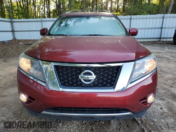 2014 Nissan Pathfinder S with VIN 5N1AR2MM9EC600620, listed as a Copart auction lot 52023385 with 133,788 mi miles and Salvage title. Bid and sale history available at DreamBid. Image 5.