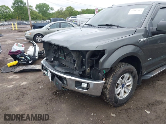 2017 Ford F-150 XL with VIN 1FTEW1EP9HFA85509, listed as a IAAI auction lot 42307019 with 71,113 mi miles and . Bid and sale history available at DreamBid. Image 6.