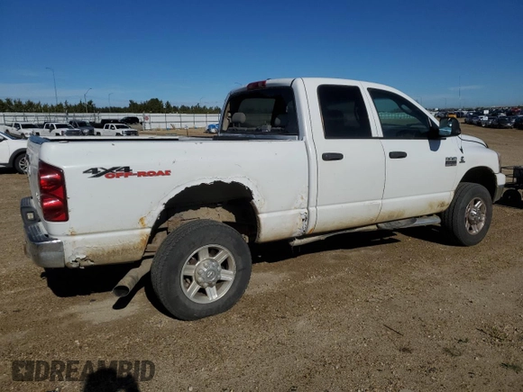 2007 Dodge Ram 2500 SLT with VIN 3D7KS28AX7G844148, listed as a Copart auction lot 71781254 with 490,240 mi miles and Clean Title. Bid and sale history available at carsss.com. Image 3.