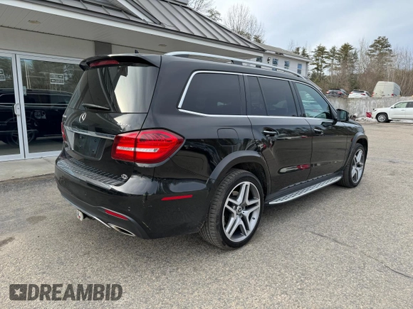 2017 Mercedes-Benz GLS 550 with VIN 4JGDF7DE7HA911930, listed as a Copart auction lot 43680344 with 160,020 mi miles and . Bid and sale history available at DreamBid. Image 4.
