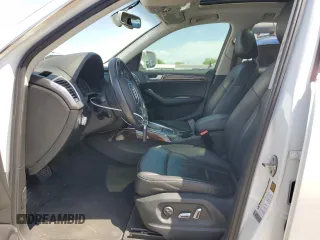 2014 Audi Q5 Premium Plus with VIN WA1LFAFP7EA102770, listed as a Copart auction lot 53556245 with 106,483 mi miles and Salvage Title. Bid and sale history available at carsss.com. Image 7.