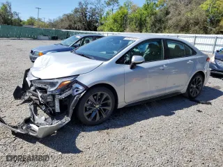 2024 Toyota Corolla SE with VIN 5YFS4MCE8RP170802, listed as a Copart auction lot 48925525 with 15,563 mi miles and Salvage Title. Bid and sale history available at carsss.com. Image 1.