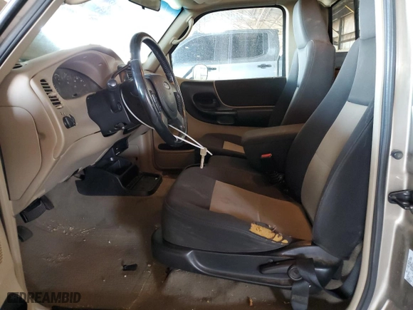 2005 Ford Ranger XL with VIN 1FTYR10U85PA16351, listed as a Copart auction lot 52052325 with 143,644 mi miles and Clean Title. Bid and sale history available at carsss.com. Image 7.