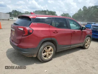 2022 GMC Terrain SLE with VIN 3GKALMEV6NL146666, listed as a Copart auction lot 59292295 with 99,685 mi miles and Salvage title. Bid and sale history available at DreamBid. Image 3.