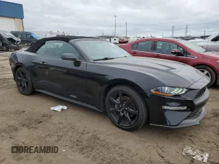 2019 Ford Mustang EcoBoost with VIN 1FATP8UH1K5196047, listed as a Copart auction lot 43608795 with 62,570 mi miles and Salvage Title. Bid and sale history available at carsss.com. Image 4.
