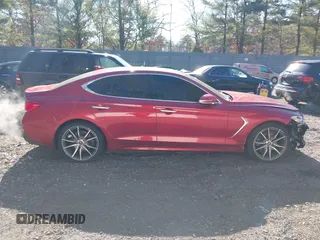 2019 Genesis G70 Advanced with VIN KMTG44LA7KU026820, listed as a IAAI auction lot 41706925 with 56,584 mi miles and . Bid and sale history available at DreamBid. Image 13.