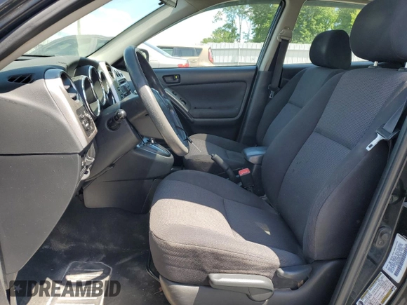 2005 Pontiac Vibe with VIN 5Y2SM63825Z470910, listed as a Copart auction lot 55937495 with 217,815 mi miles and Clean Title. Bid and sale history available at DreamBid. Image 7.