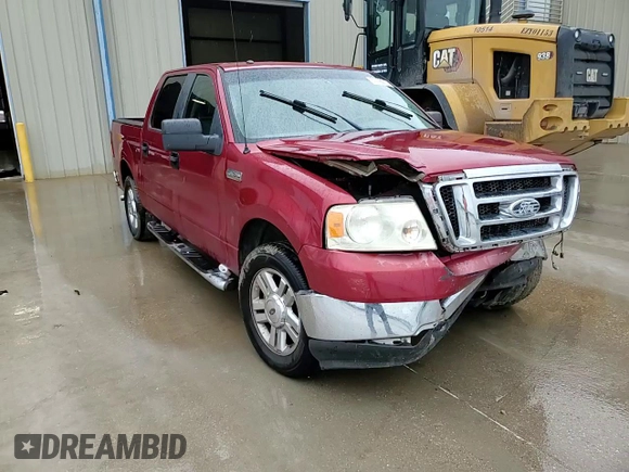 2008 Ford F-150 XL with VIN 1FTRW12W48FB48853, listed as a Copart auction lot 60558615 with Not provided miles and Salvage title. Bid and sale history available at DreamBid. Image 14.