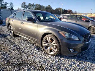 2012 Infiniti M37 with VIN JN1BY1AP8CM332769, listed as a Copart auction lot 83674724 with 416,482 mi miles and Salvage Title. Bid and sale history available at carsss.com. Image 4.
