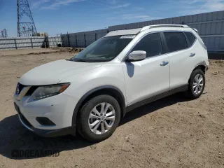 2015 Nissan Rogue SV with VIN KNMAT2MT0FP552223, listed as a Copart auction lot 50200895 with 99,442 mi miles and Salvage Title. Bid and sale history available at carsss.com. Image 1.