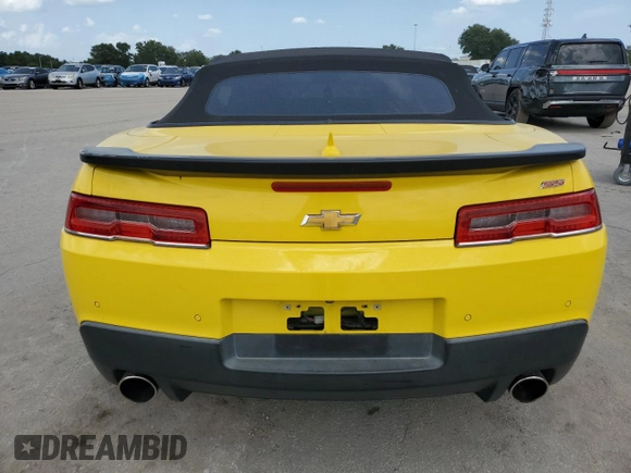 2015 Chevrolet Camaro SS с VIN 2G1FK3DJ7F9281942, выставлен на аукционе Copart как лот 59907265 с пробегом 158 668 миль миль и Чистый • Clean title. История ставок и продаж доступна на DreamBid. Изображение 6.