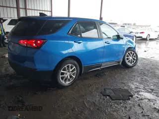 2024 Chevrolet Equinox LS with VIN 3GNAXHEG7RL123497, listed as a IAAI auction lot 42099988 with 43,777 mi miles and . Bid and sale history available at DreamBid. Image 4.