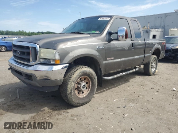 2004 Ford F-250 XL z VIN 1FTNX21P54EB05392, wystawiony jako Copart lot #57982065 z przebiegiem 244 312 mil mil oraz Czysty tytuł • Clean title. Historia ofert i sprzedaży dostępna na DreamBid. Obrazek 1.