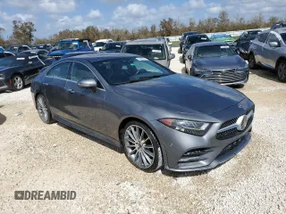 2019 Mercedes-Benz CLS with VIN WDD2J5JB7KA041330, listed as a Copart auction lot 74390634 with 0 mi miles and Non Repairable. Bid and sale history available at carsss.com. Image 4.
