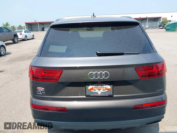 2019 Audi Q7 Premium with VIN WA1AAAF73KD031616, listed as a IAAI auction lot 39952592 with 60,839 mi miles and . Bid and sale history available at DreamBid. Image 16.