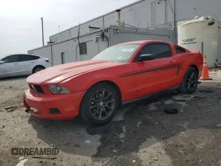 2011 Ford Mustang V6 with VIN 1ZVBP8AM4B5130810, listed as a Copart auction lot 54704645 with 186,024 mi miles and Salvage title. Bid and sale history available at DreamBid. Image 1.