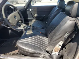 1977 Mercedes-Benz SL with VIN 10704412036886, listed as a Copart auction lot 58012725 with 242,866 mi miles and Salvage title. Bid and sale history available at DreamBid. Image 7.