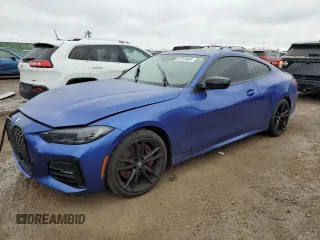 2022 BMW 4 Series 430i xDrive with VIN WBA73AP01NCK05623, listed as a Copart auction lot 87245684 with Not Provided miles and Salvage Title. Bid and sale history available at DreamBid. Image 1.