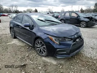 2022 Toyota Corolla SE with VIN 5YFP4MCE7NP131280, listed as a Copart auction lot 49771535 with 0 mi miles and Salvage Title. Bid and sale history available at carsss.com. Image 11.