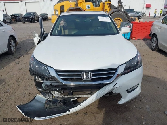 2014 Honda Accord Sedan EX-L with VIN 1HGCR2F83EA251934, listed as a IAAI auction lot 41797165 with NaN miles. Bid and sale history available at carsss.com. Image 12.