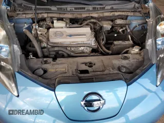 2011 Nissan LEAF SL with VIN JN1AZ0CPXBT001891, listed as a Copart auction lot 87545915 with 100,430 mi miles and Clean Title. Bid and sale history available at carsss.com. Image 11.