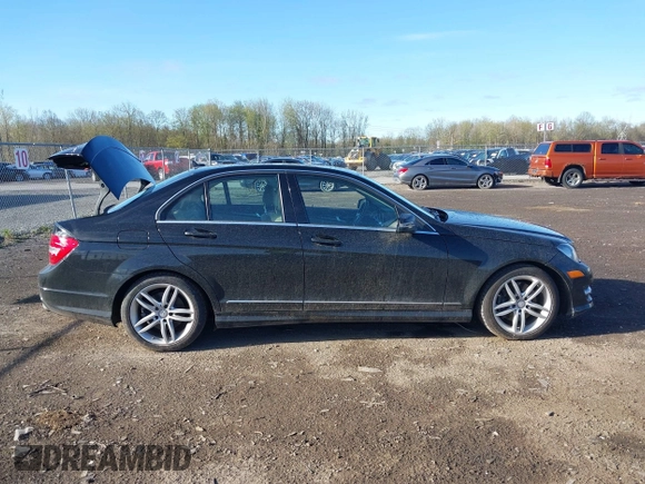 2013 Mercedes-Benz C 300 Sport with VIN WDDGF8AB7DA881054, listed as a IAAI auction lot 42138569 with 116,484 mi miles and . Bid and sale history available at carsss.com. Image 13.