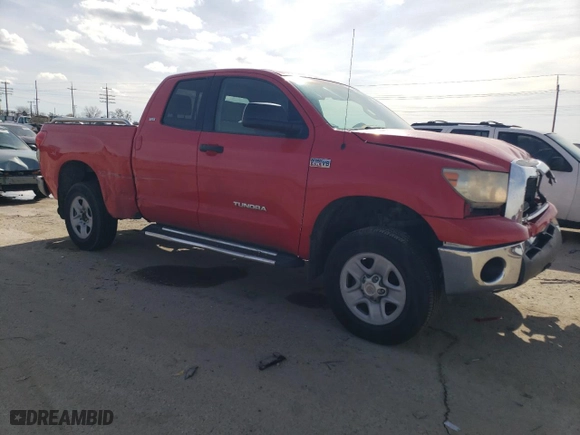 2007 Toyota Tundra SR5 with VIN 5TFBV54187X008830, listed as a Copart auction lot 46350725 with 158,452 mi miles and Salvage Title. Bid and sale history available at carsss.com. Image 4.