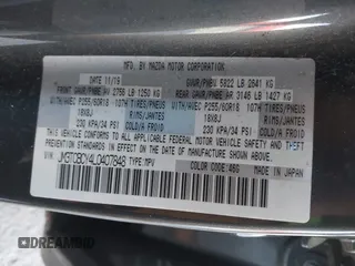 2020 Mazda CX-9 Touring with VIN JM3TCBCY4L0407848, listed as a IAAI auction lot 41008567 with 72,641 mi miles. Bid and sale history available at carsss.com. Image 9.