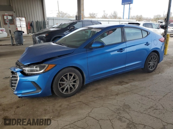 2018 Hyundai Elantra SEL with VIN 5NPD84LFXJH308525, listed as a Copart auction lot 52848645 with 96,191 mi miles and Salvage Title. Bid and sale history available at DreamBid. Image 1.