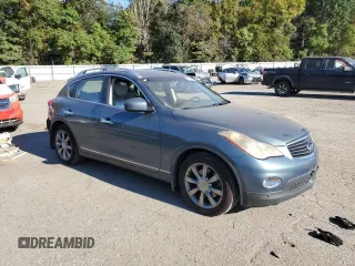 2008 Infiniti EX Journey with VIN JNKAJ09F08M356296, listed as a Copart auction lot 76591504 with 182,303 mi miles and Salvage Title. Bid and sale history available at carsss.com. Image 4.