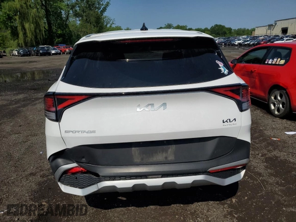 2023 Kia Sportage EX with VIN 5XYK33AF3PG043773, listed as a Copart auction lot 60225335 with 51,235 mi miles and Salvage title. Bid and sale history available at DreamBid. Image 6.