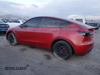 2020 Tesla Model Y Long Range z VIN 5YJYGDEE3LF011297, wystawiony jako Copart lot #42711345 z przebiegiem 103 803 mil mil oraz Szkoda całkowita • Salvage title. Historia ofert i sprzedaży dostępna na DreamBid. Obrazek 2.