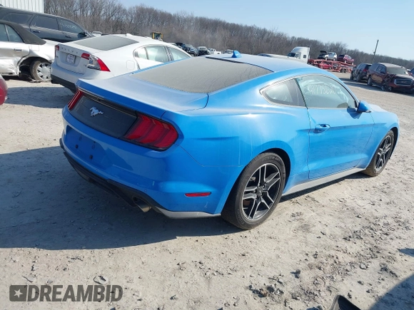 2022 Ford Mustang EcoBoost with VIN 1FA6P8TH4N5130370, listed as a IAAI auction lot 41775620 with 34,130 mi miles and . Bid and sale history available at DreamBid. Image 4.