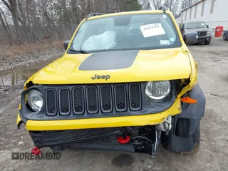 2016 Jeep Renegade Trailhawk with VIN ZACCJBCT2GPC79676, listed as a IAAI auction lot 41941450 with 107,519 mi miles and . Bid and sale history available at carsss.com. Image 6.